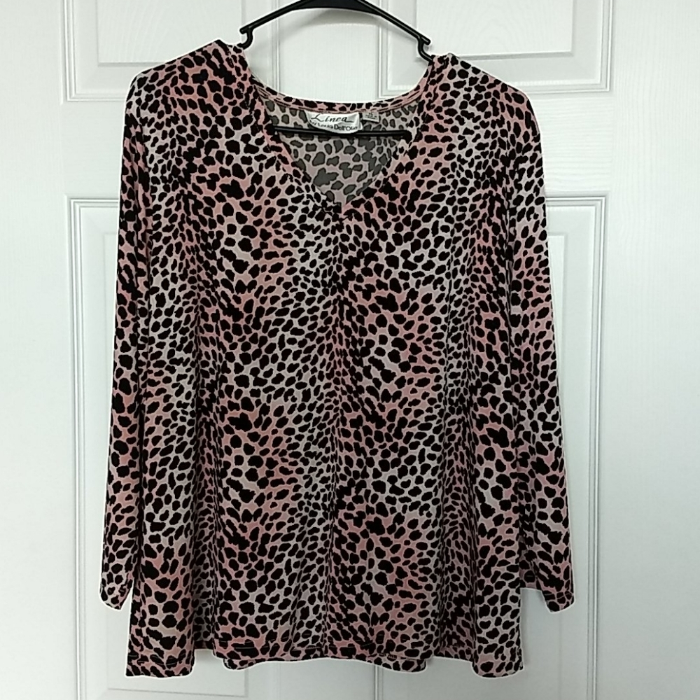 Leopard Print Blouse